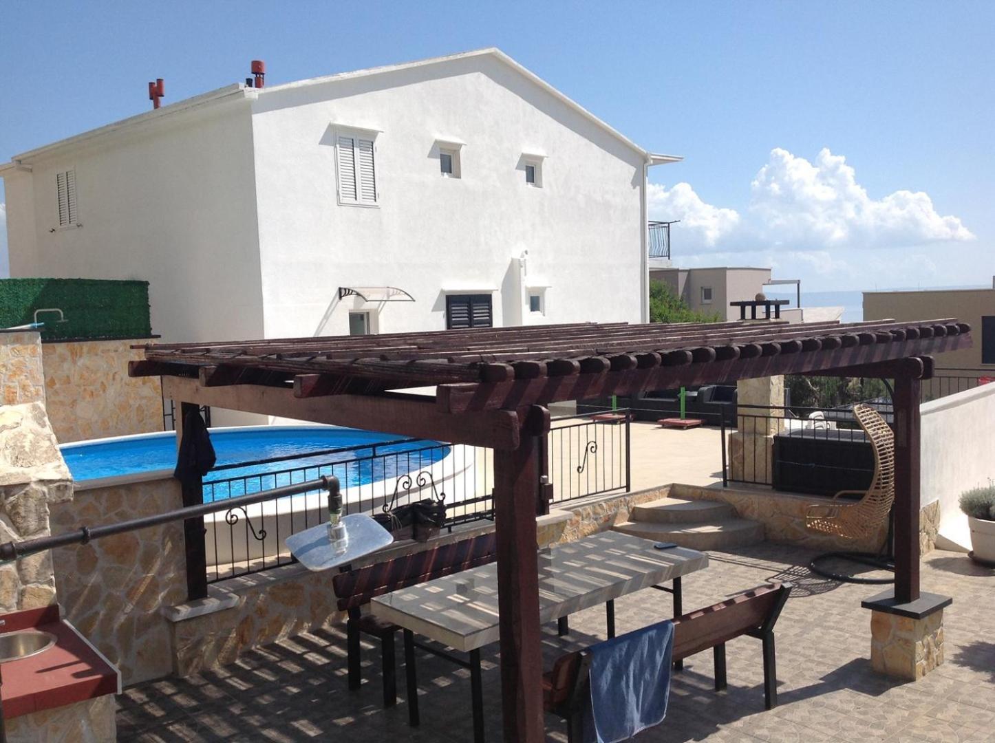 Apartment Blue Eye With Private Pool Makarska